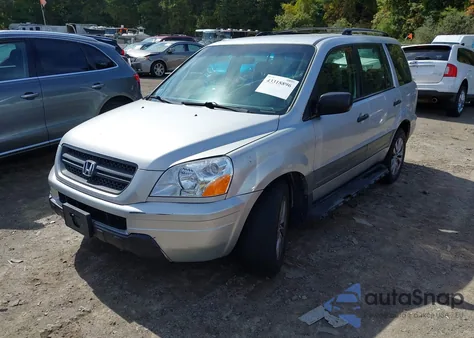 2005 Honda Pilot Lx z USA, uszkodzony, nr VIN 2HKYF18145H517476